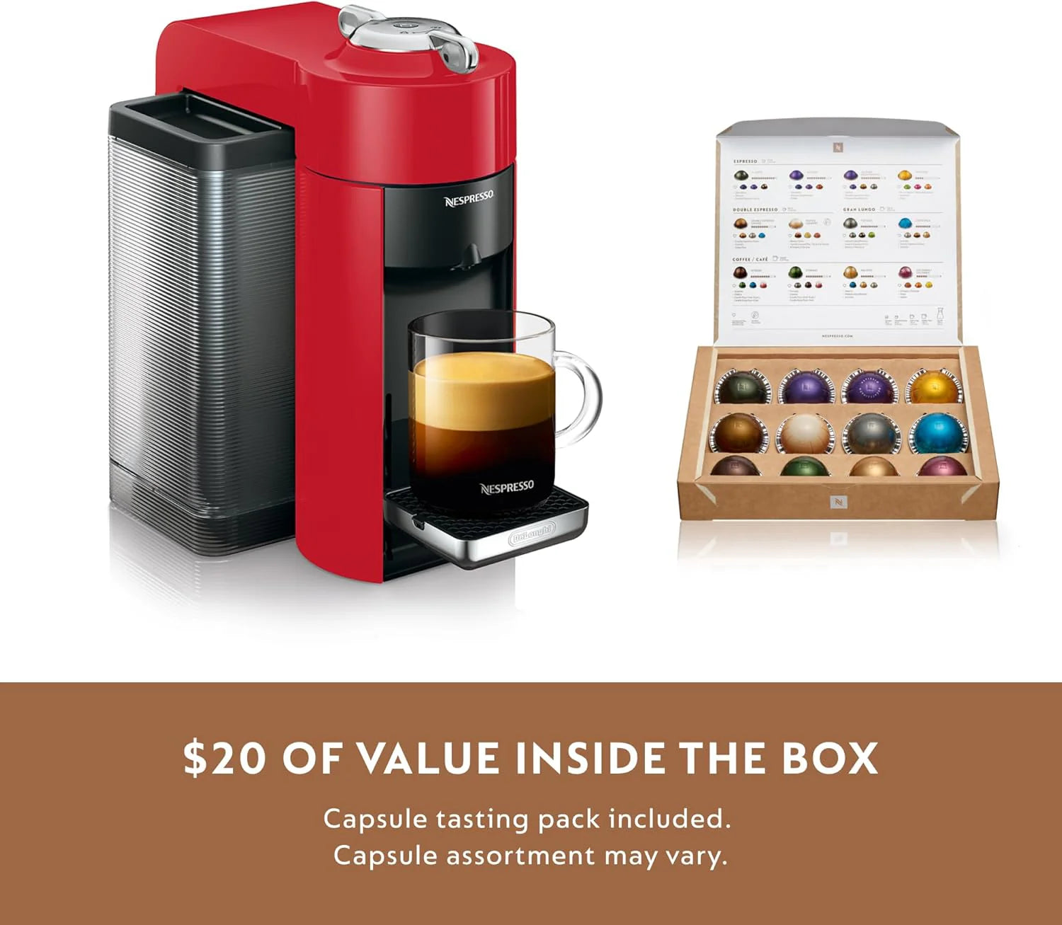 Nespresso De'Longhi Vertuo Single coffee and espresso makers
