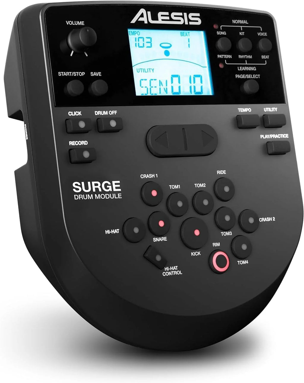 Alesis Drums Command Mesh SE Kit-Electric Drum Set USB MIDI Connection 600 Drum Sound